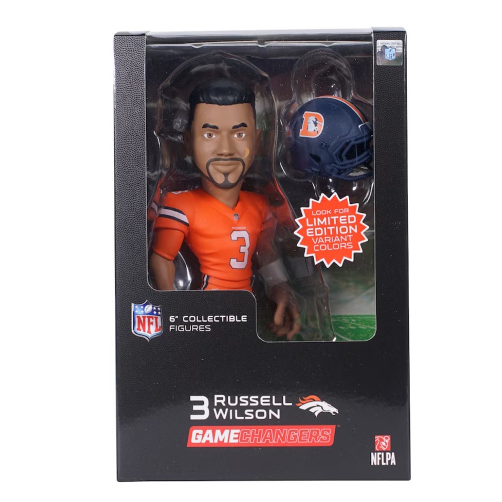 NFL Game Changers Collectible Figure - Denver Broncos Russell Wilson
